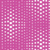תמונה של בד דגם Geo Pop-Op Squares Raspberry עם סגנון דוגמה מקטגורית גיאומטרי ומופשט ובעל צבע ורוד, לבן