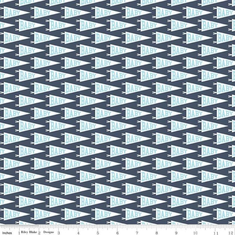 Baby Banner Navy