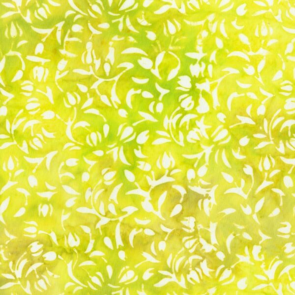 תמונה של בד דגם Love Talk-Mini Tulips Lime עם סגנון דוגמה מקטגורית עלים ובעל צבע Lime