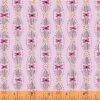 תמונה של בד דגם Bungalow-Wallpaper Strip Petal Pink עם סגנון דוגמה מקטגורית עלים ובעל צבע Petal Pink