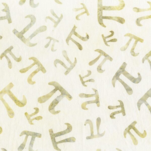 תמונה של בד דגם Easy as PI-Easy As Pi Whisper עם סגנון דוגמה מקטגורית מילים, אותיות ומספרים ובעל צבע Whisper