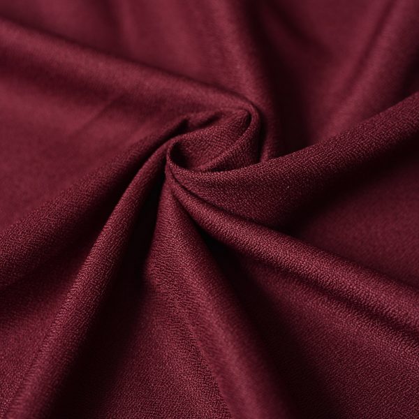 תמונה של בד פוליאסטר דגם טורו צבע בורדו