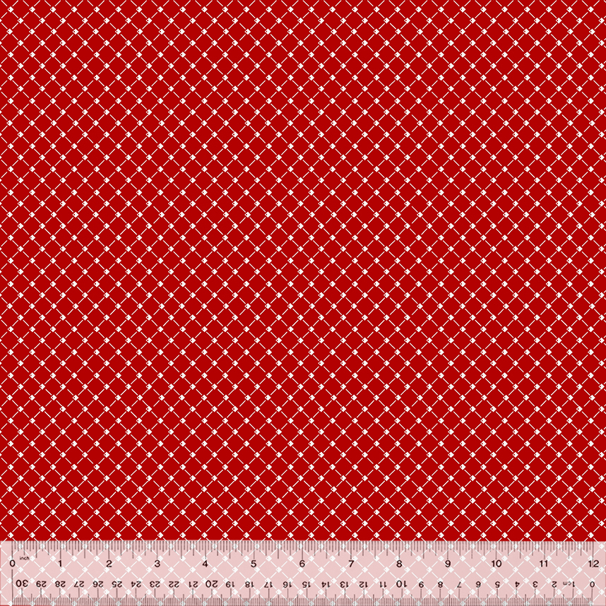 Sabrina - Garden Fence Red